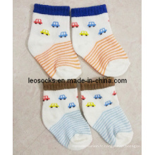 Belles chaussettes en coton pour bébé de l&#39;usine de chaussettes de Chine